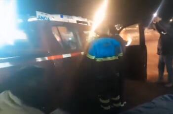 VIDEO | Rescatan a trabajador que permanecía atrapado en mina de Arica