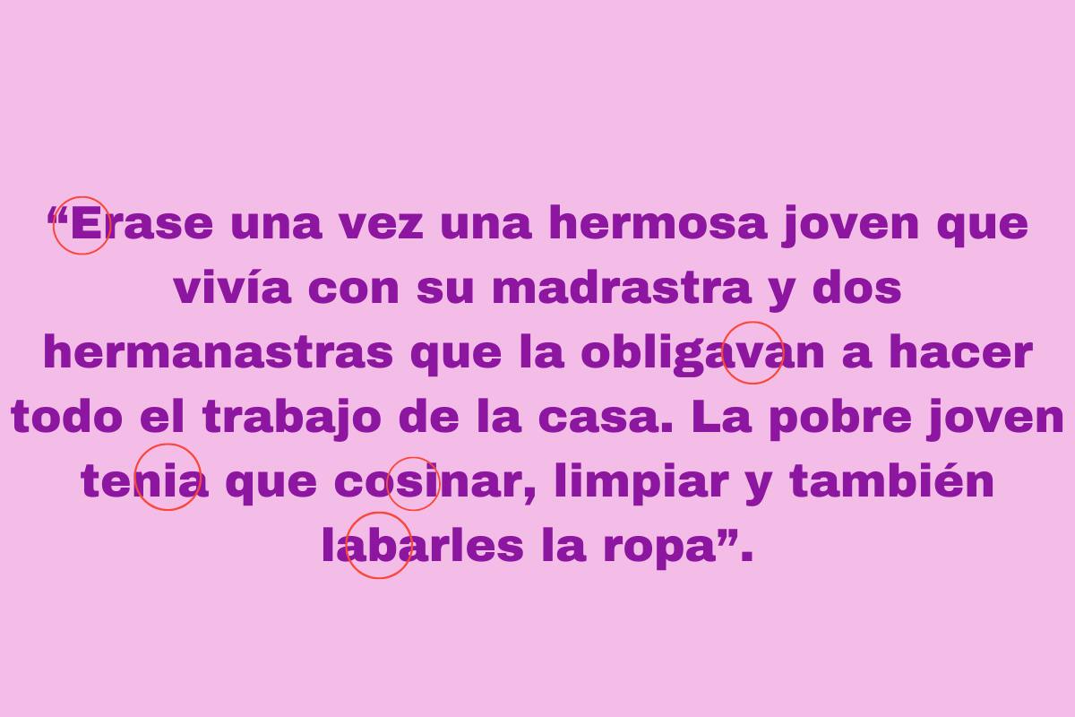 Estos eran los errores que debías haber visto.