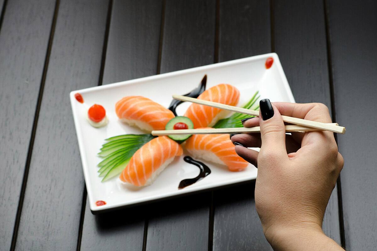 La comida japonesa era una de sus mayores ofertas. Créditos: Pexels.