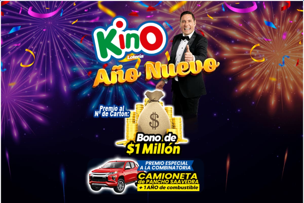 Conoce si ganaste el sorteo de Año Nuevo.