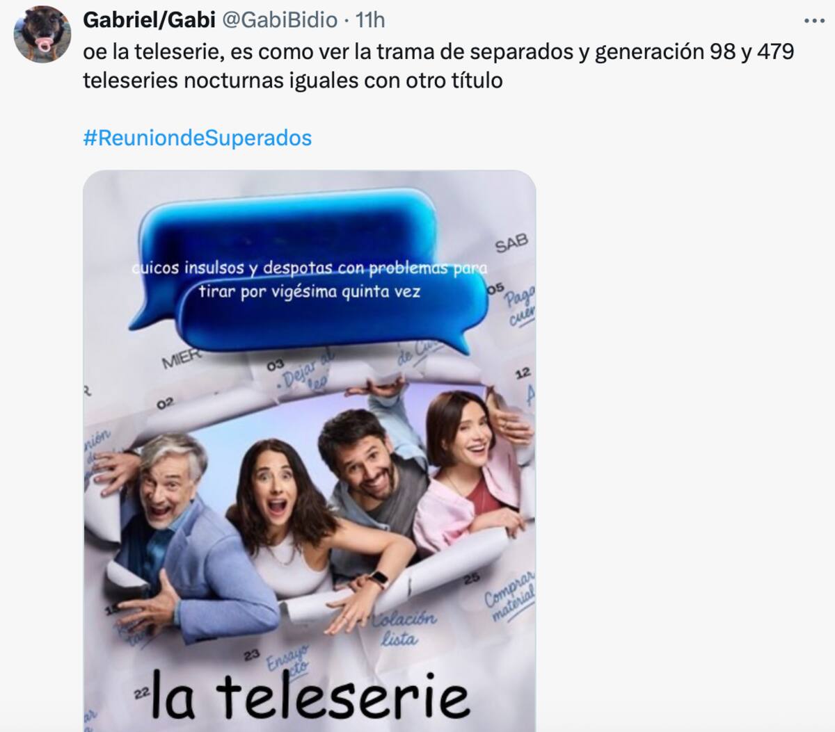 La teleserie dejó diversas reacciones.