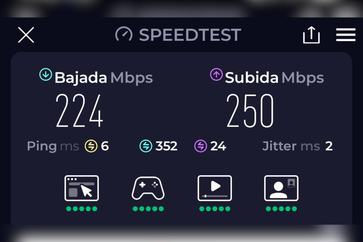Los valores pueden variar entre el teléfono y un computador.