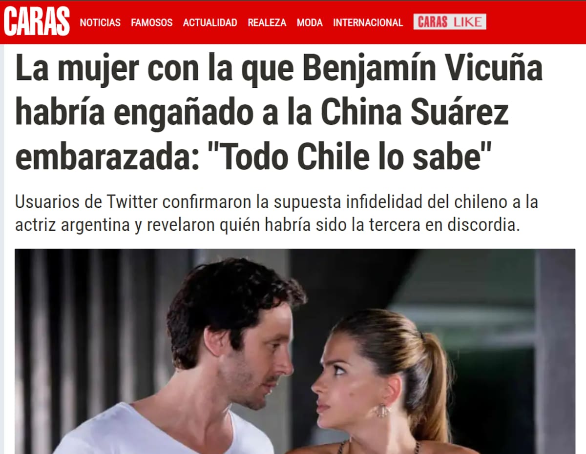 El medio argentino utilizó como fuente un tuit que, al rato, fue eliminado.