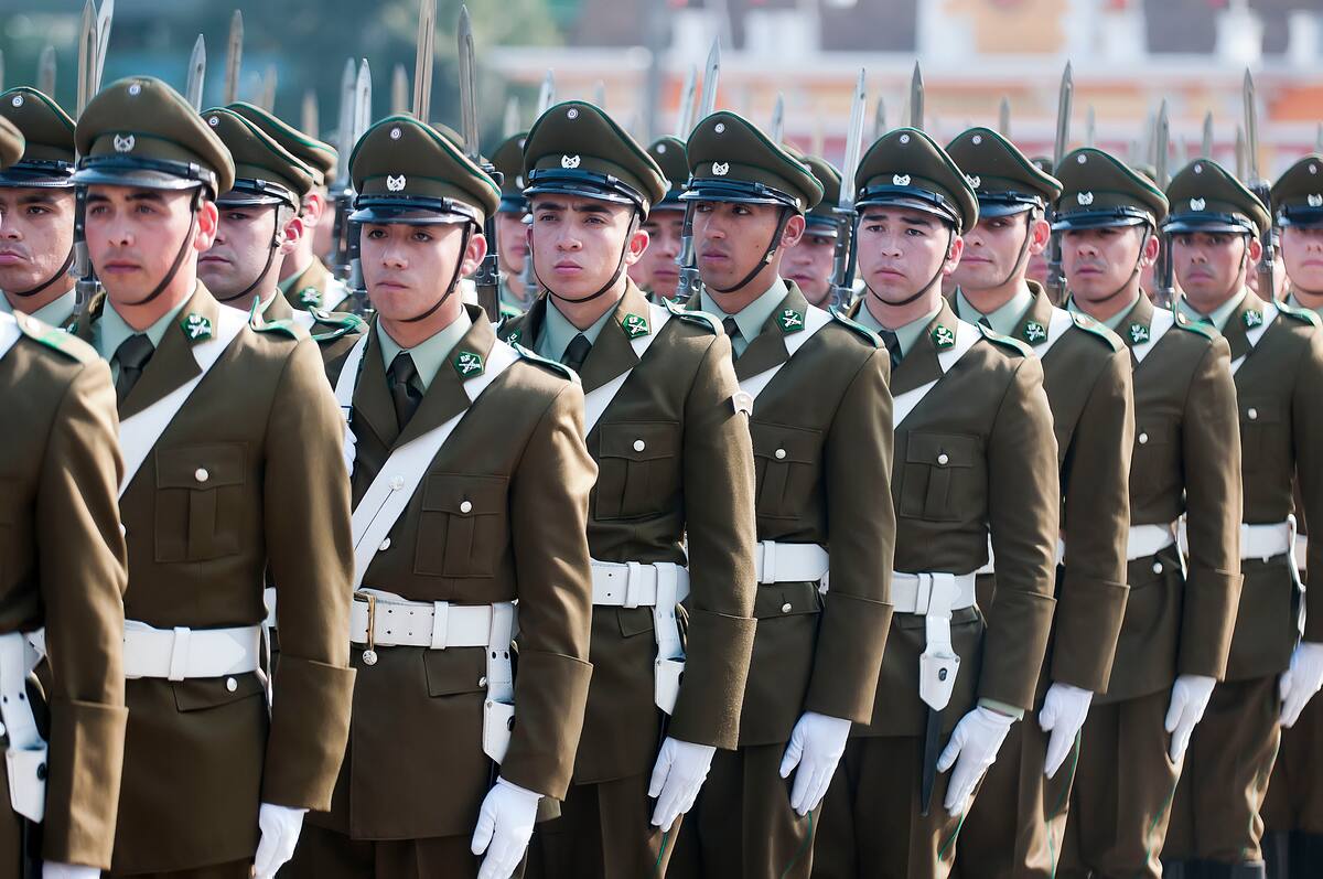 Carabineros en la Parada Militar 2017 / Créditos: Sergio Piña/Aton Chile