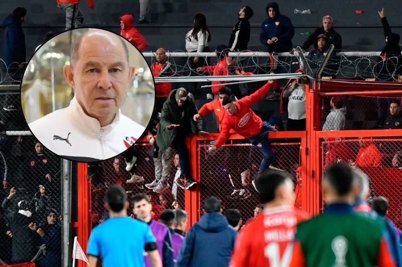 Habló por primera vez sobre el desastre en Avellaneda.