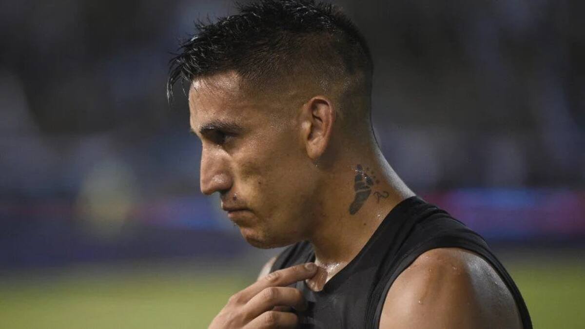 , delantero argentino.