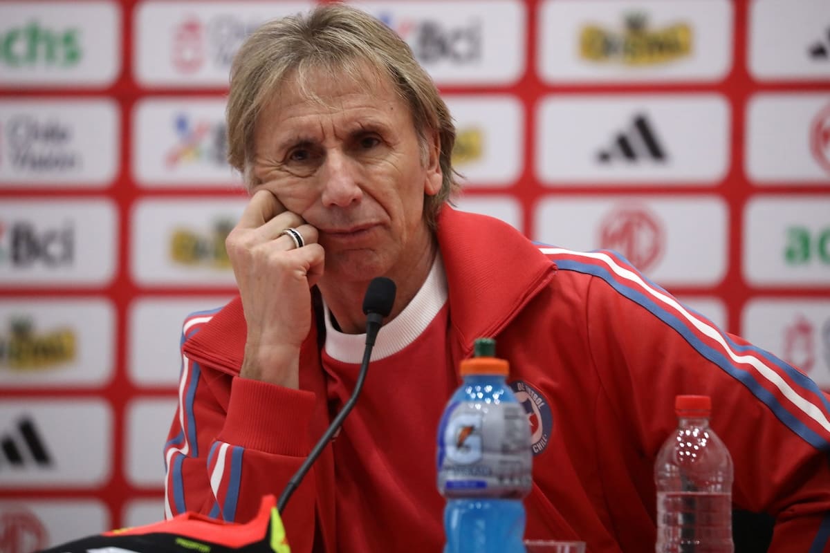 en conferencia de prensa de La Roja.