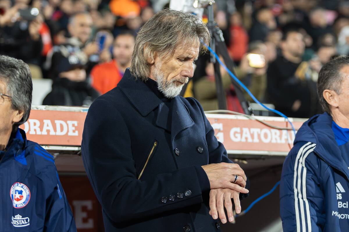 entrenador de la Selección Chilena. Foto: Felipe Escobedo