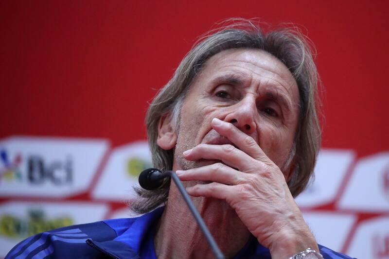 El entrenador de la Selección Chilena. Agencia Aton