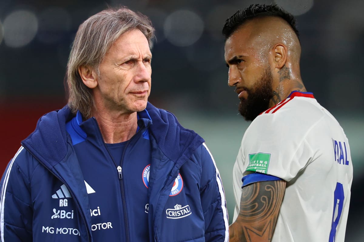 Ricardo Gareca le responde a Arturo Vidal.