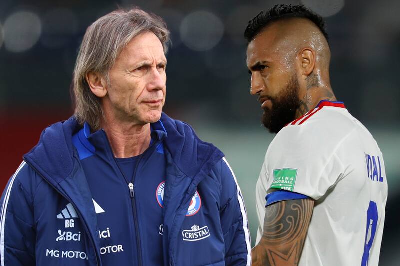 Ricardo Gareca ha tenido varios conflictos con Arturo Vidal.
