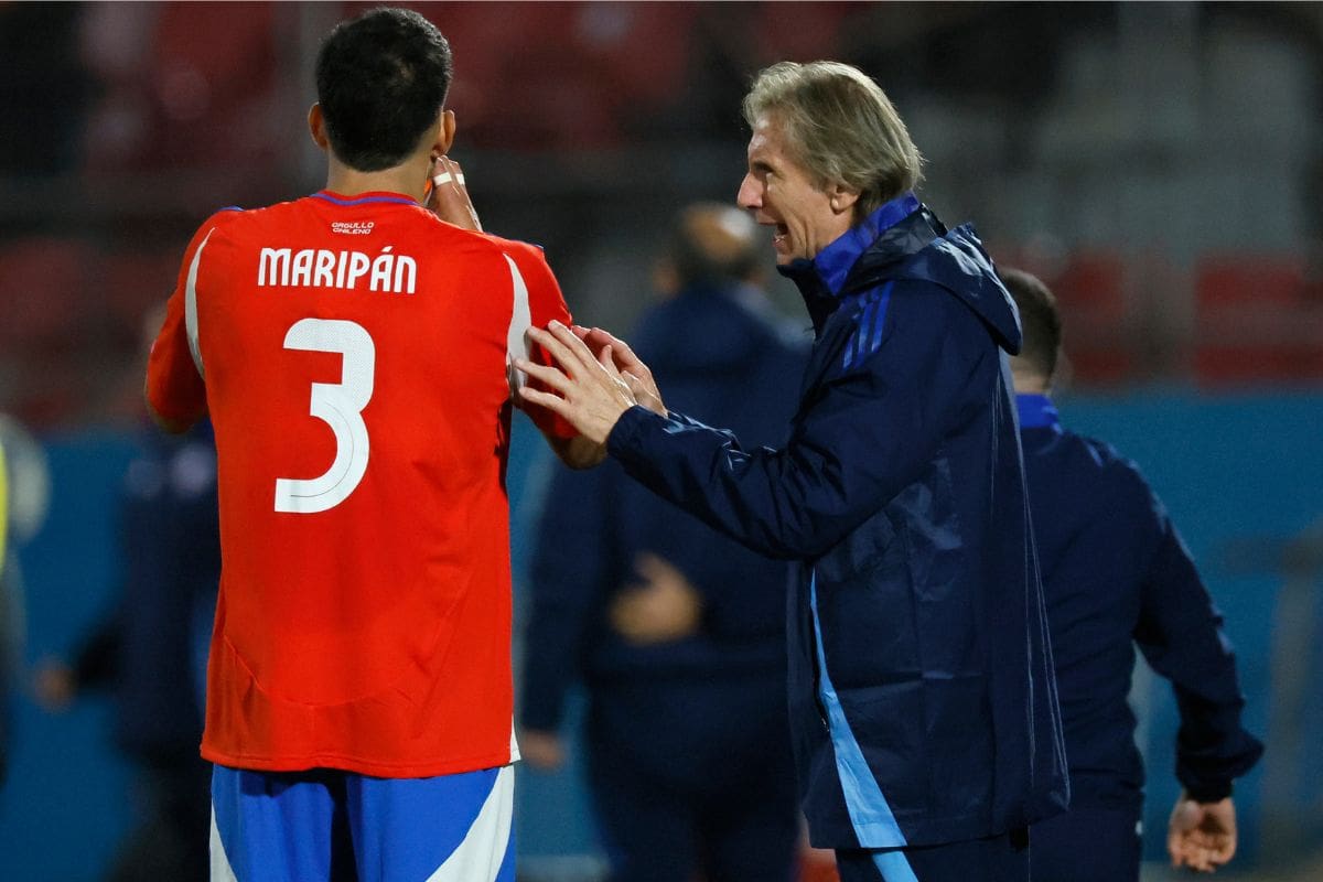 lleva ocho partidos por Eliminatorias Sudamericanas con la Selección Chilena. Foto: Agencia Aton.