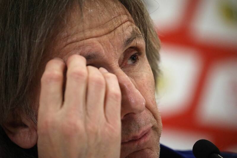 Ricardo Gareca, entrenador de la Selección Chilena. Agencia Aton