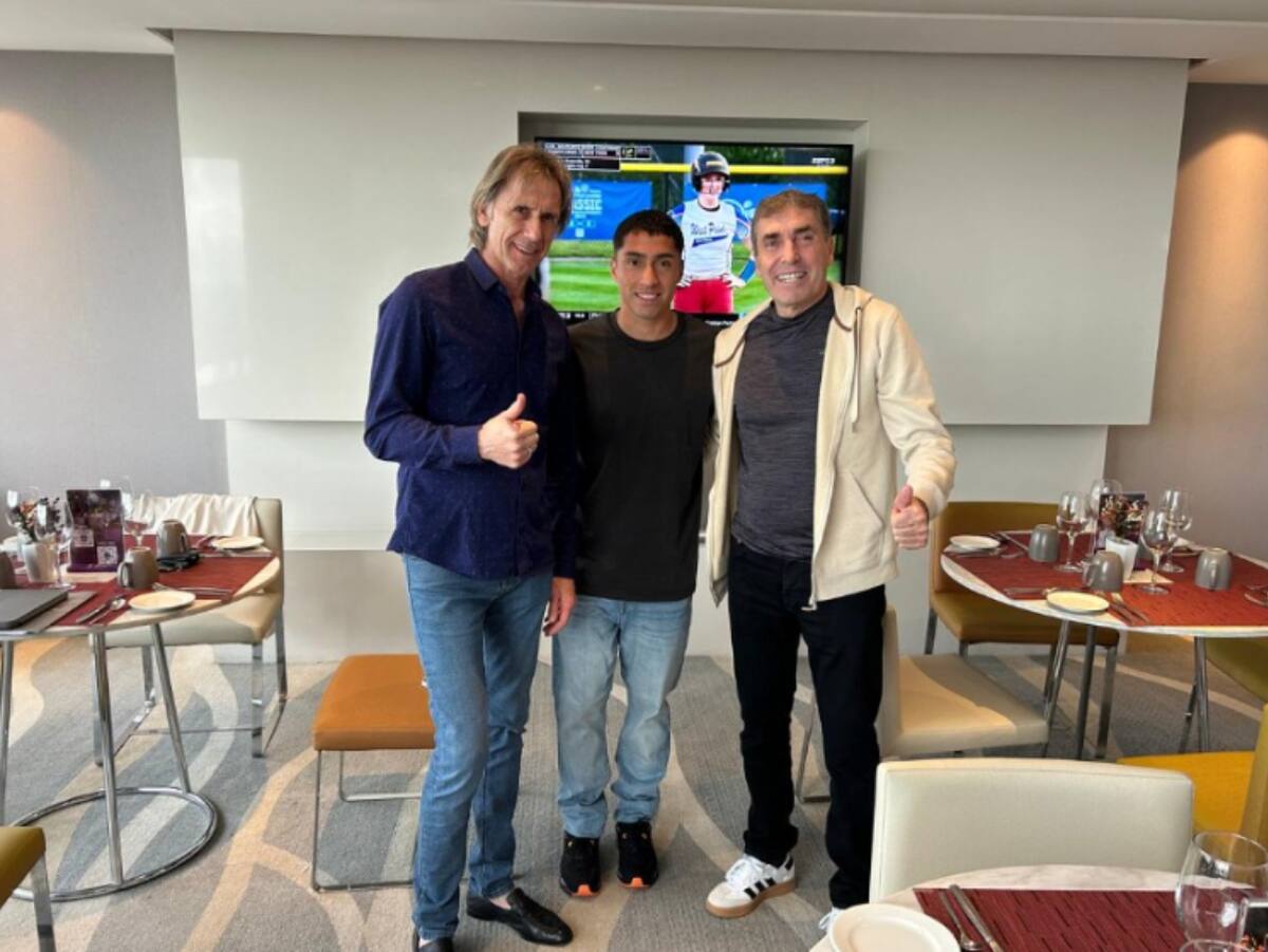 Luciano Cabral en México. (Foto: ANFP.cl)