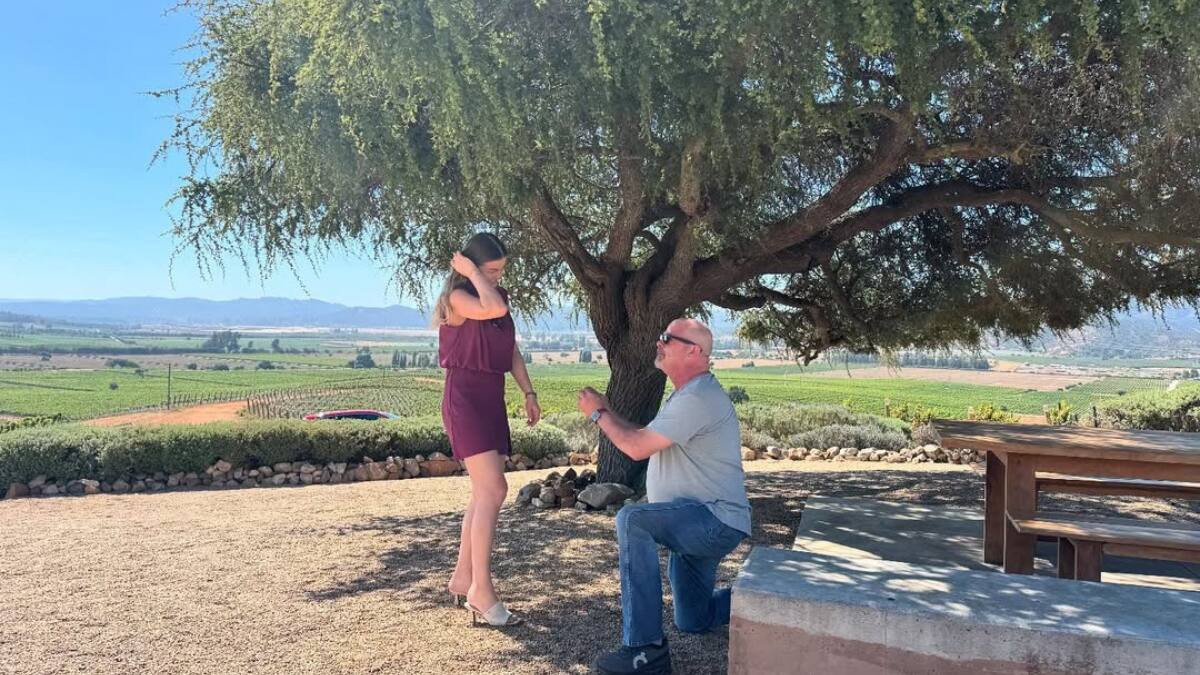 “Era el lugar perfecto”: Los inéditos detalles de la pedida de mano de Rick Harrison en Chile