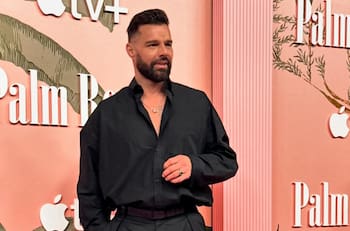 Llegó de sorpresa: ¿Qué está haciendo Ricky Martin en Chile?