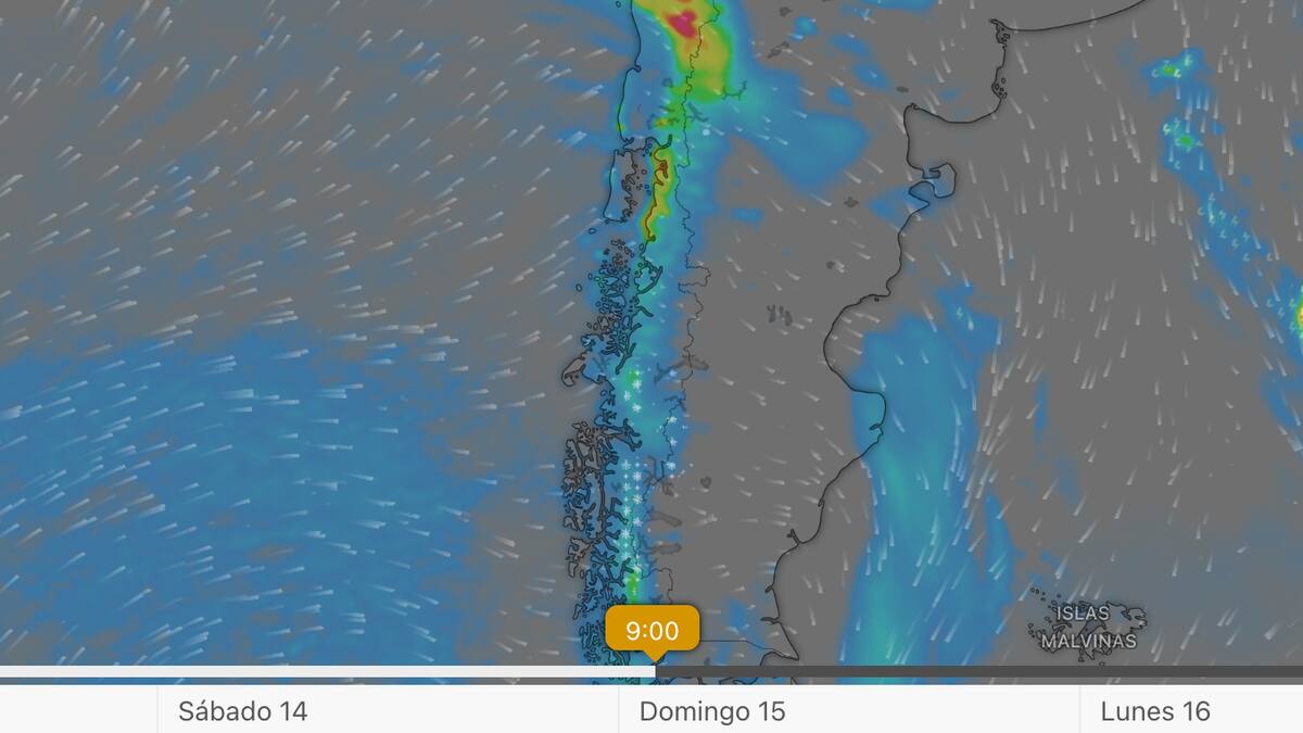 Meteoróloga Michelle Adam confirma río atmosférico que afectará a medio Chile: “Hay lugares con hasta 100 milímetros de lluvia”