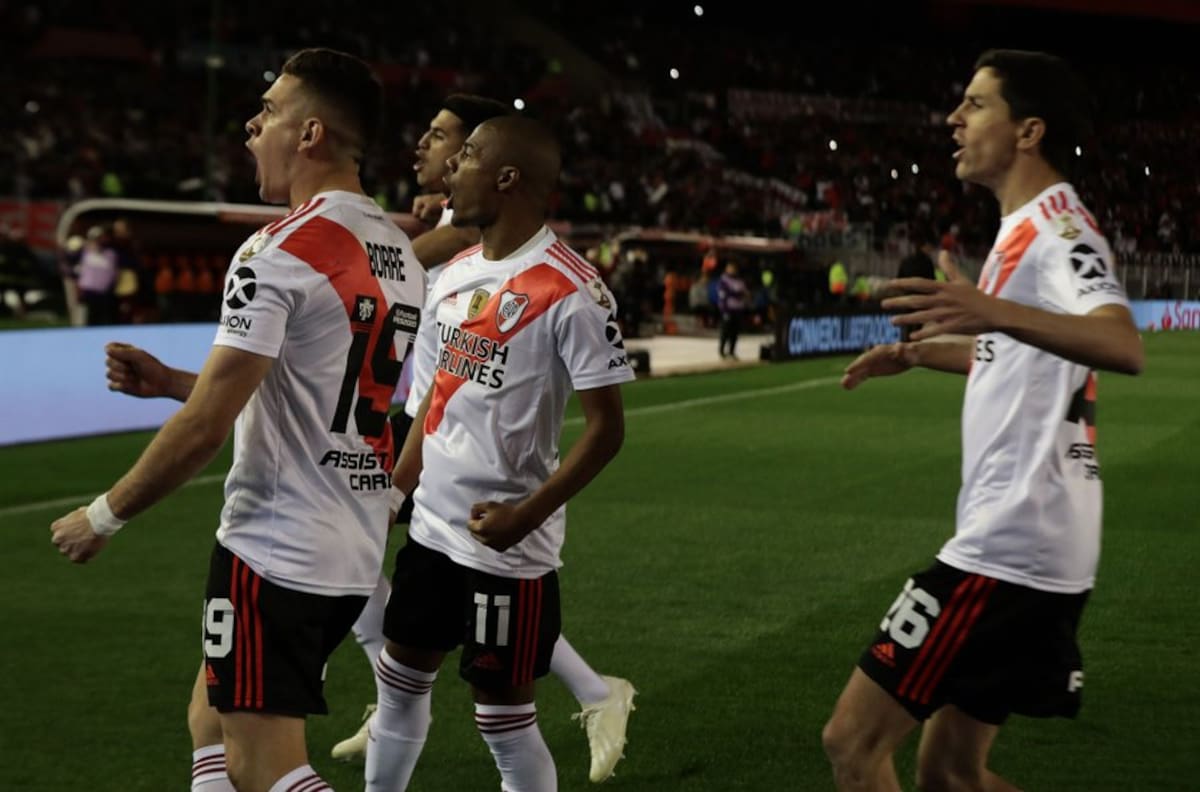 Dos minutos de posesión y 57 toques: La jugada de River que da la vuelta al mundo