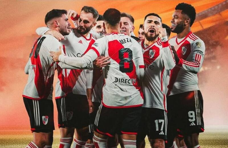 prepara a todas sus figuras para chocar con Colo Colo. Foto: @RiverPlate.