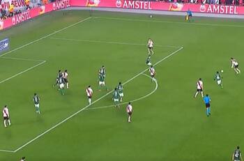 VIDEO | Ingresó por Paulo Díaz y marcó el gol que le dio vida a River Plate en la llave ante Palmeiras