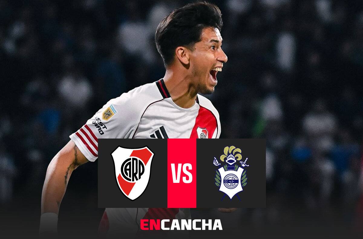 MARCADOR FINAL | River Plate 0 - Gimnasia 1 por Torneo Clausura 2025