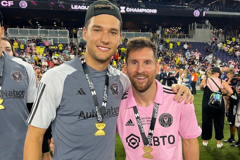 El ahora exjugador estuvo en el Inter de Miami. Foto: @robbie_robinson7