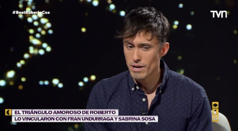 Roberto Cox en "Buenas Noches a Todos". Foto: TVN.