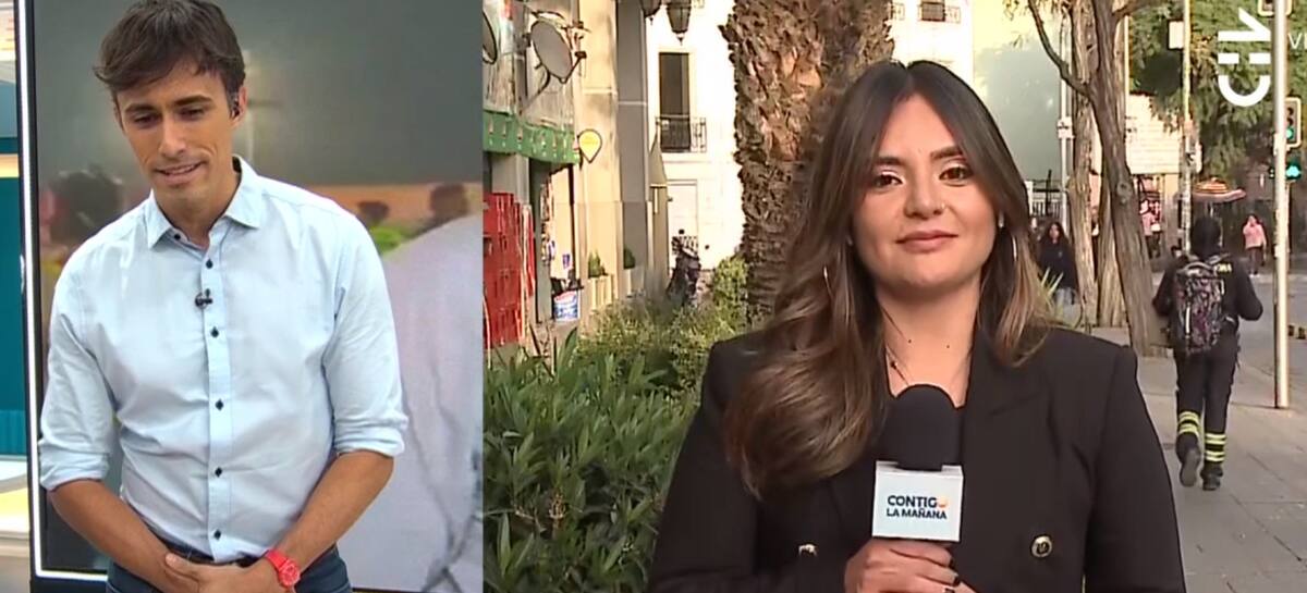 Roberto Cox y Daniela Muñoz en "Contigo en la Mañana" / Créditos: Reproducción