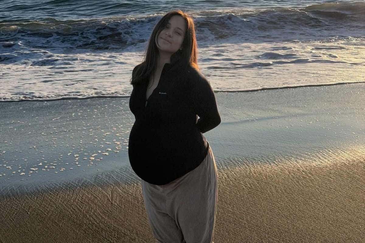 Se convirtió en madre por tercera vez y le da una emotiva bienvenida a su bebé. Foto: Instagram.