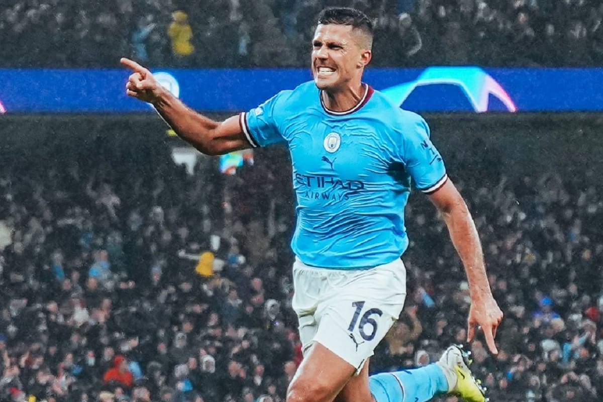Rodri en Manchester City. Foto: @ManCity