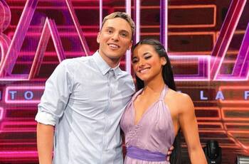 Quién es Rodrigo Canobra, bailarín y compañero de Fernanda Garcés en “Aquí se baila”