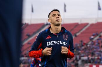 Rodrigo Contreras y un partido que podría marcar su despedida en Universidad de Chile