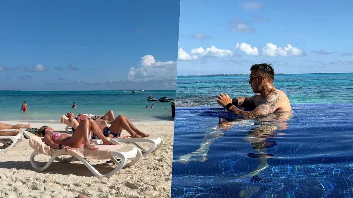 Terminó su vínculo con la U, fue de los más cuestionados y vacaciona en Cancún mientras se define su futuro