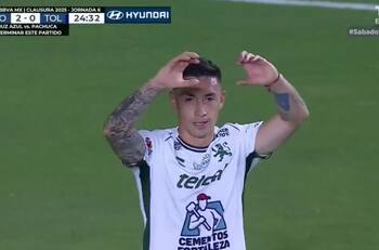 ¡Volea infernal! Rodrigo Echeverría debuta en las redes del León de México con este golazo