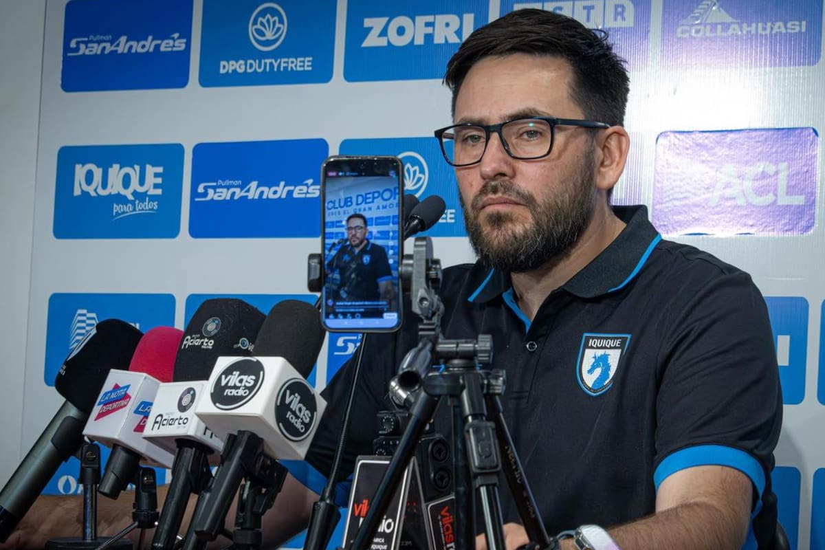 El DT dejará Deportes Iquique. Foto: Deportes Iquique.