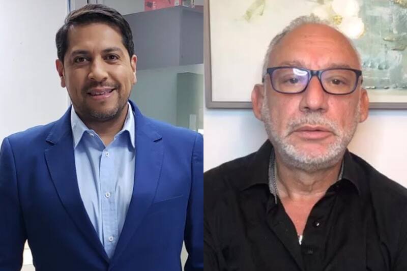 Rodrigo Herrera y Mauricio Israel / Créditos: Instagram