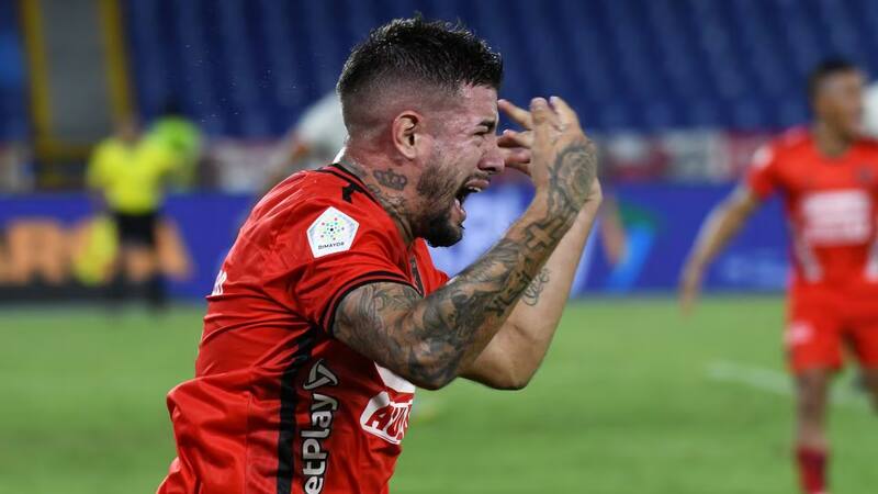 Rodrigo Holgado se lesionó en América de Cali.