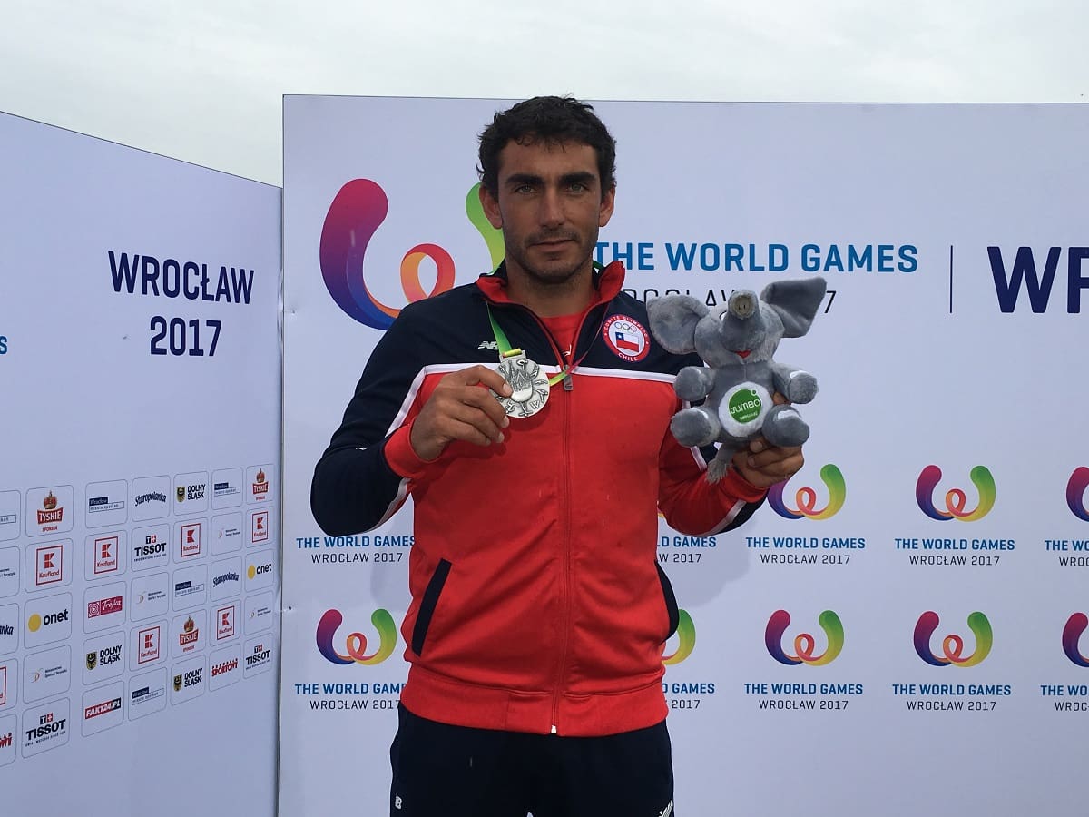 El máximo medallista chileno en la historia de los Juegos Mundiales