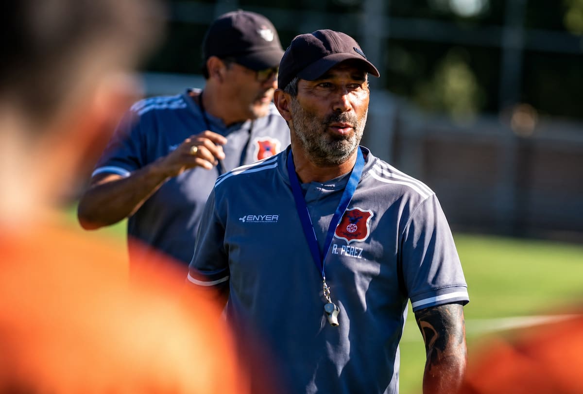 Entrenador de Deportes Rancagua. Foto: @CDRancagua en Instagram.