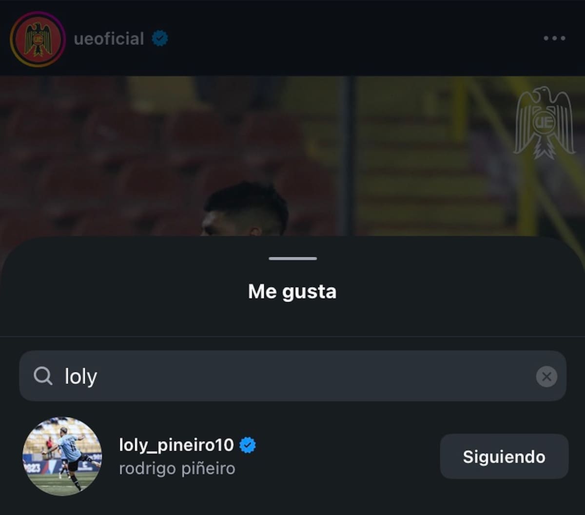 El delantero y nuevos likes a Unión Española.