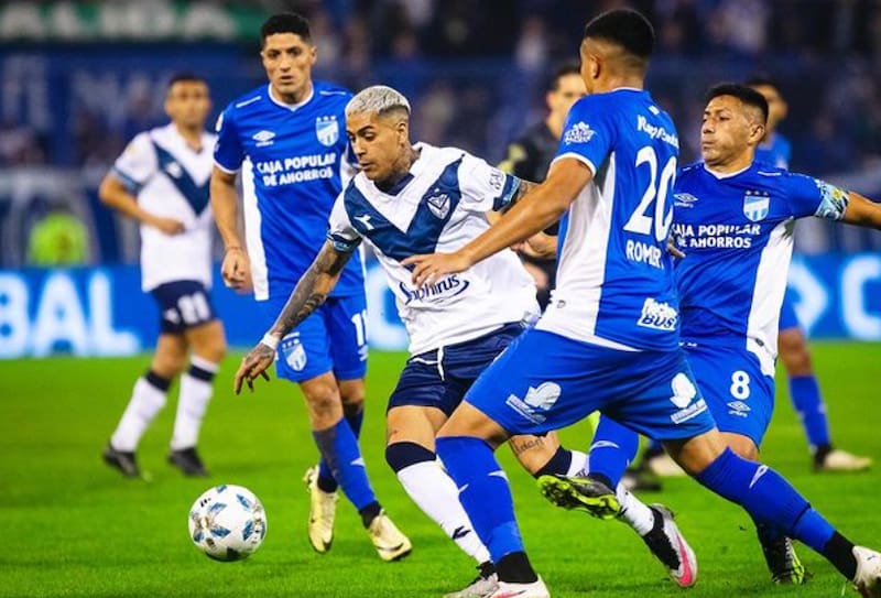 , delantero uruguayo de Vélez Sarsfield que puede arribar a Everton.