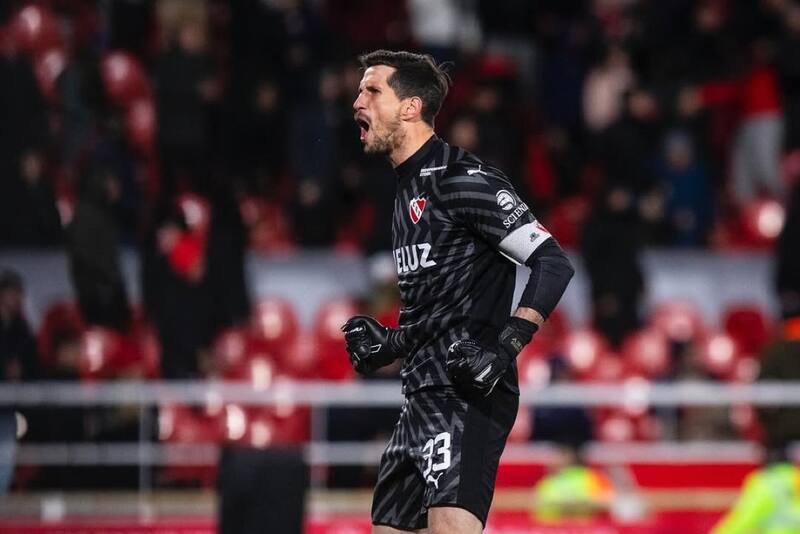 Rodrigo Rey en Independiente. Foto: Instagram Rodrigo Rey.