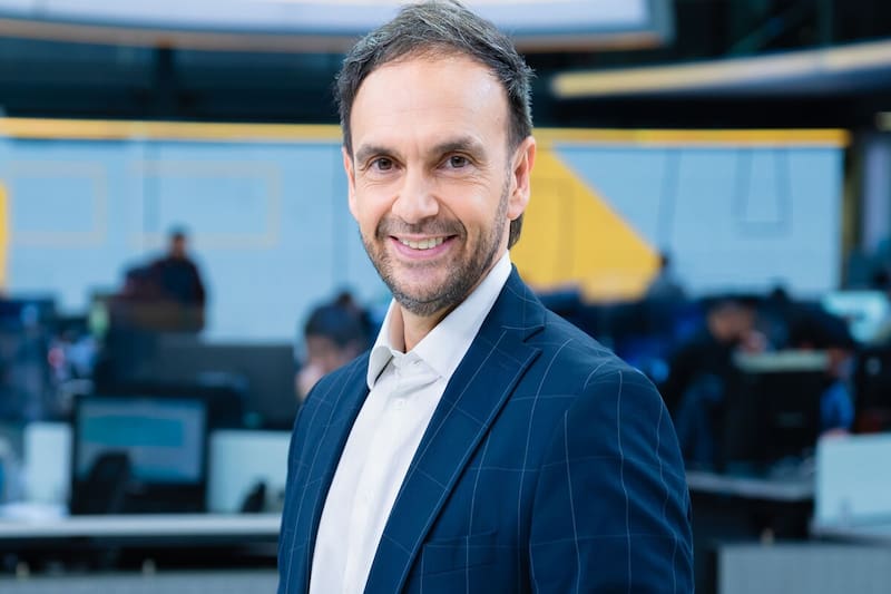 debuta con su nuevo programa de conversación. Créditos: Mega