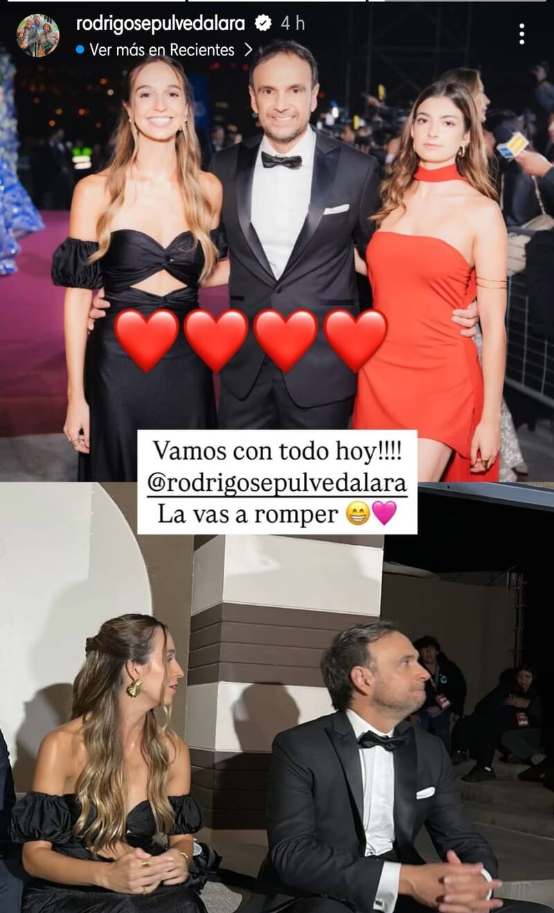 Lo que comentó el periodista en sus historias de Instagram.