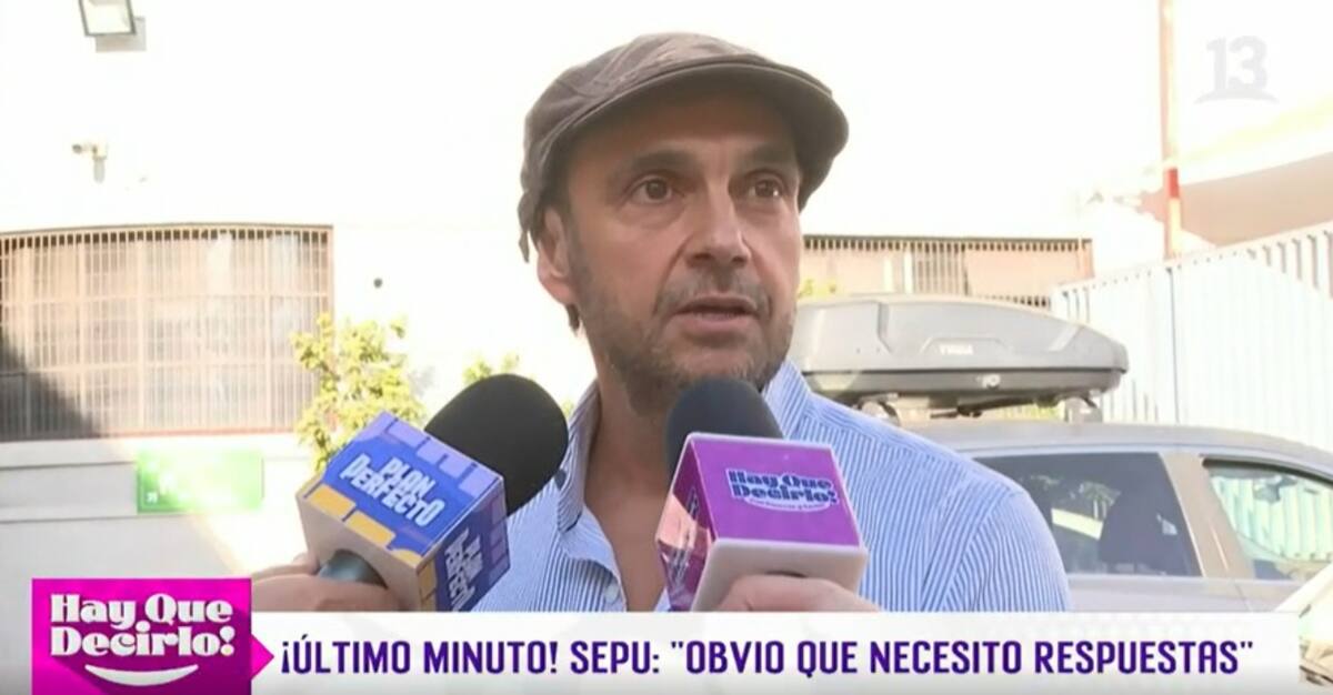 El periodista habló con los medios de comunicación. Captura: Canal 13
