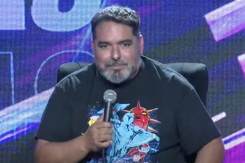Rodrigo Villegas dio su conferencia de prensa en el Hotel Sheraton previo a su presentación en el Festival de Viña 2023.