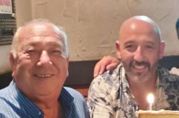 Con el cariño de Julio César Rodríguez y Monserrat Álvarez: Rodrigo Vera reapareció en CHV tras la muerte de su padre, Alipio Vera