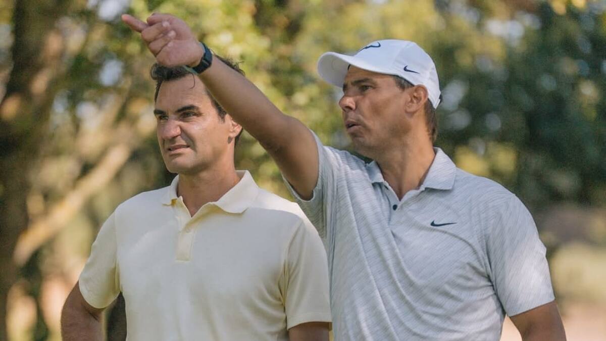 Roger Federer y Rafael Nadal volvieron a juntarse y propusieron un desafío: ¿alguien se atreve?