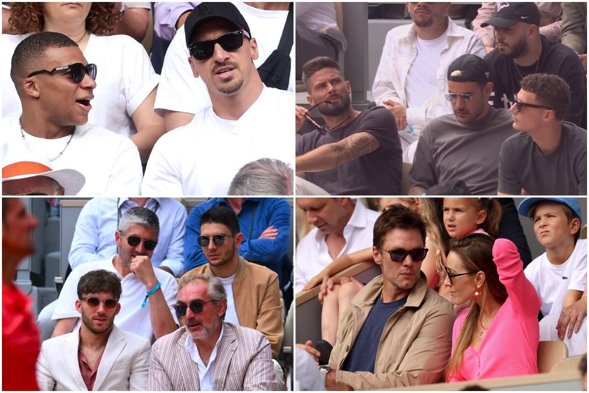 Las figuras del deporte presentes en la final entre Novak Djokovic y Casper Ruud