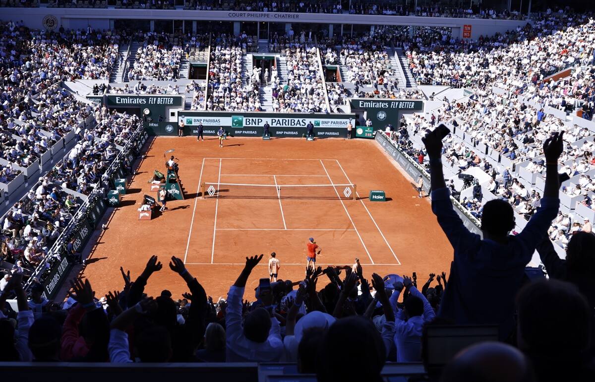 vibró con la semifinal entre Jannik Sinner y Carlos Alcaraz. (Foto: EFE)